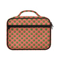 Green And Pink Cannabis Leaf Print Briefcase Bible Bag
