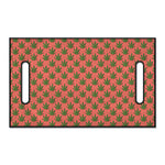 Green And Pink Cannabis Leaf Print Golf Cart Seat Cover