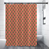 Green And Pink Cannabis Leaf Print Premium Shower Curtain