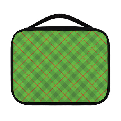 Green And Red Plaid Pattern Print Classic Bible Case