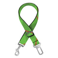 Green And Red Plaid Pattern Print Dog Seat Belt