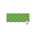 Green And Red Plaid Pattern Print Extended Mouse Pad
