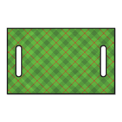 Green And Red Plaid Pattern Print Golf Cart Seat Cover