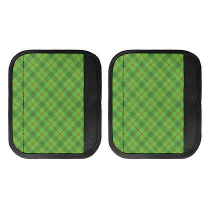 Green And Red Plaid Pattern Print Handle Covers