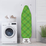 Green And Red Plaid Pattern Print Ironing Board Cover
