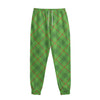 Green And Red Plaid Pattern Print Sweatpants