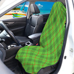 Green And Red Plaid Pattern Print Waterproof Car Seat Cover