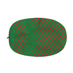 Green And Red Polka Dot Pattern Print Car Side Mirror Covers