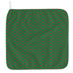 Green And Red Polka Dot Pattern Print Hand Towel