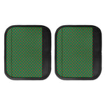 Green And Red Polka Dot Pattern Print Handle Covers