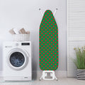 Green And Red Polka Dot Pattern Print Ironing Board Cover