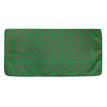 Green And Red Polka Dot Pattern Print Towel