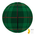 Green And Red Stewart Tartan Print Basketball