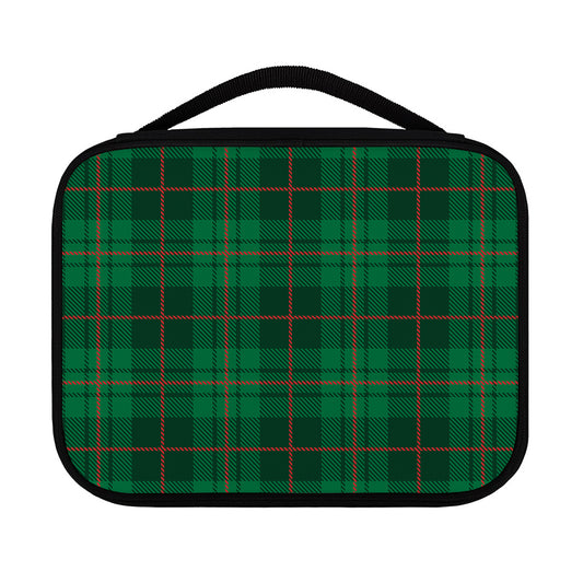 Green And Red Stewart Tartan Print Classic Bible Case