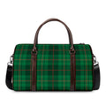 Green And Red Stewart Tartan Print Duffel Bag