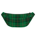 Green And Red Stewart Tartan Print Fanny Pack