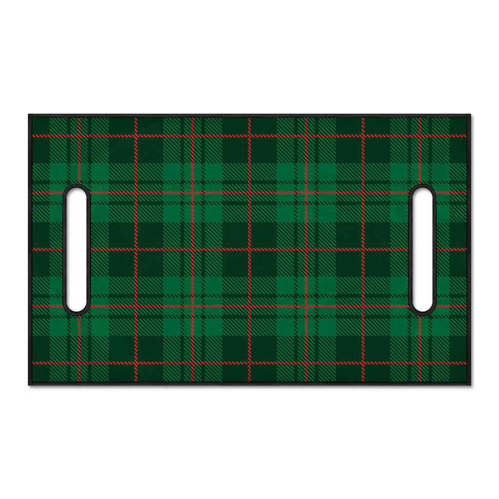 Green And Red Stewart Tartan Print Golf Cart Seat Cover