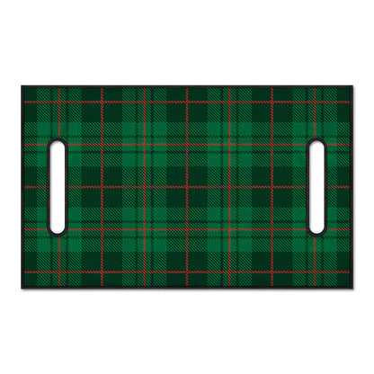 Green And Red Stewart Tartan Print Golf Cart Seat Cover