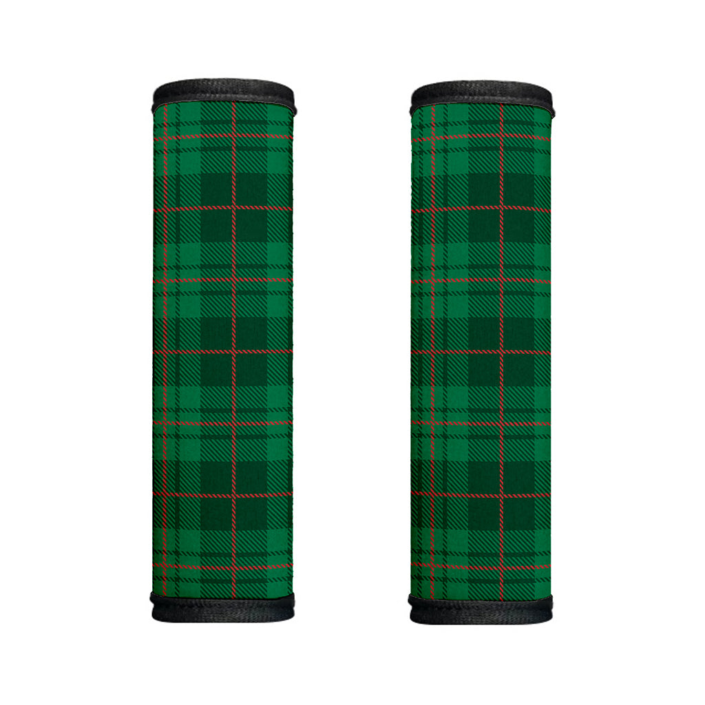 Green And Red Stewart Tartan Print Handle Covers