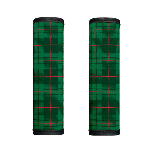 Green And Red Stewart Tartan Print Handle Covers