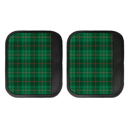 Green And Red Stewart Tartan Print Handle Covers
