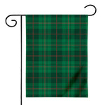 Green And Red Stewart Tartan Print House Flag