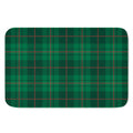 Green And Red Stewart Tartan Print Indoor Door Mat