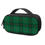 Green And Red Stewart Tartan Print Insulin Cooler Travel Case