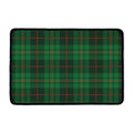 Green And Red Stewart Tartan Print Kitchen Mat