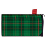 Green And Red Stewart Tartan Print Mailbox Cover
