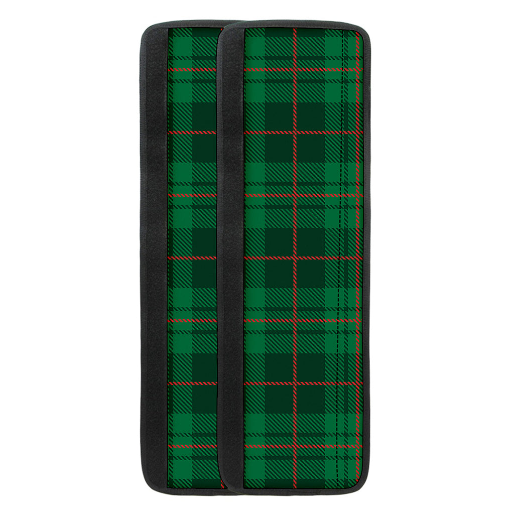 Green And Red Stewart Tartan Print Refrigerator Handle Covers