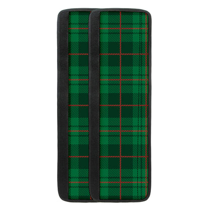 Green And Red Stewart Tartan Print Refrigerator Handle Covers