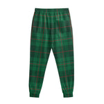 Green And Red Stewart Tartan Print Sweatpants