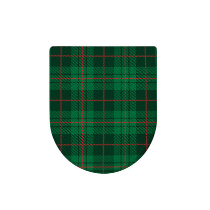 Green And Red Stewart Tartan Print Toilet Lid Cover