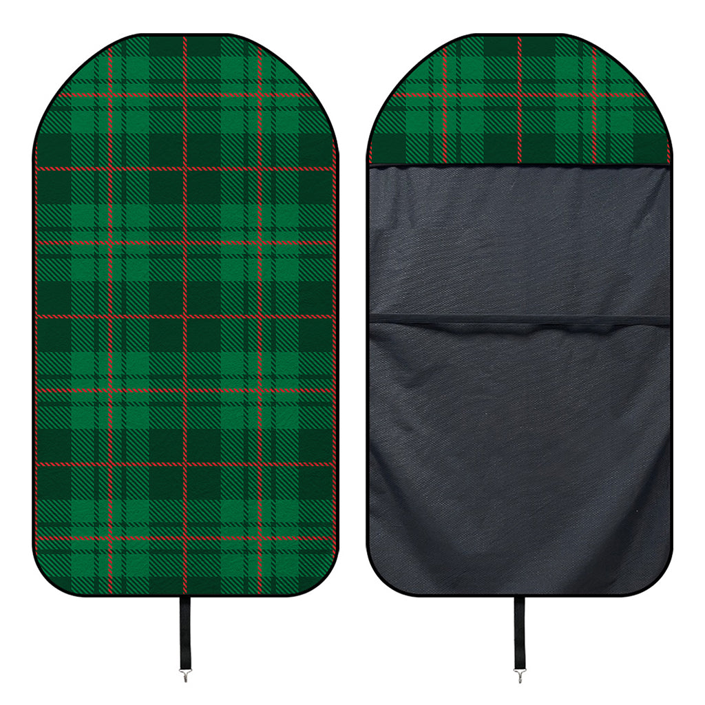 Green And Red Stewart Tartan Print Waterproof Car Seat Cover