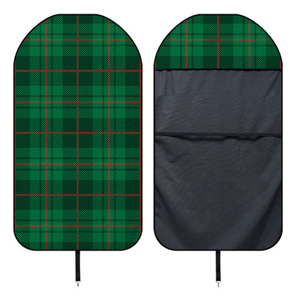 Green And Red Stewart Tartan Print Waterproof Car Seat Cover