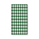 Green And White Buffalo Check Print Baby Crib Sheet