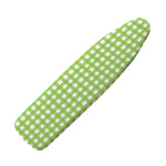 Green And White Check Pattern Print Ironing Board Cover
