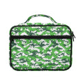 Green And White Digital Camo Print Briefcase Bible Bag