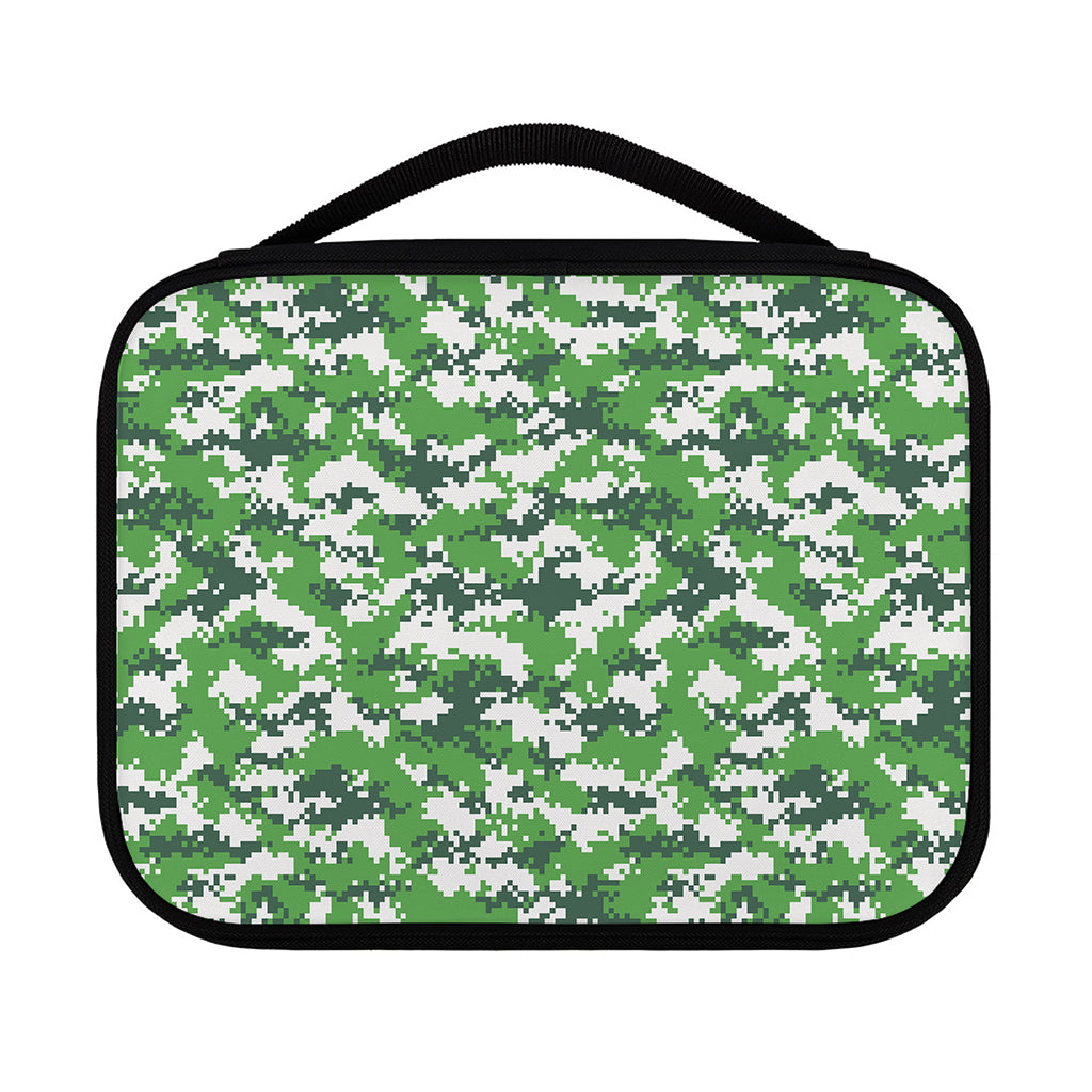 Green And White Digital Camo Print Classic Bible Case