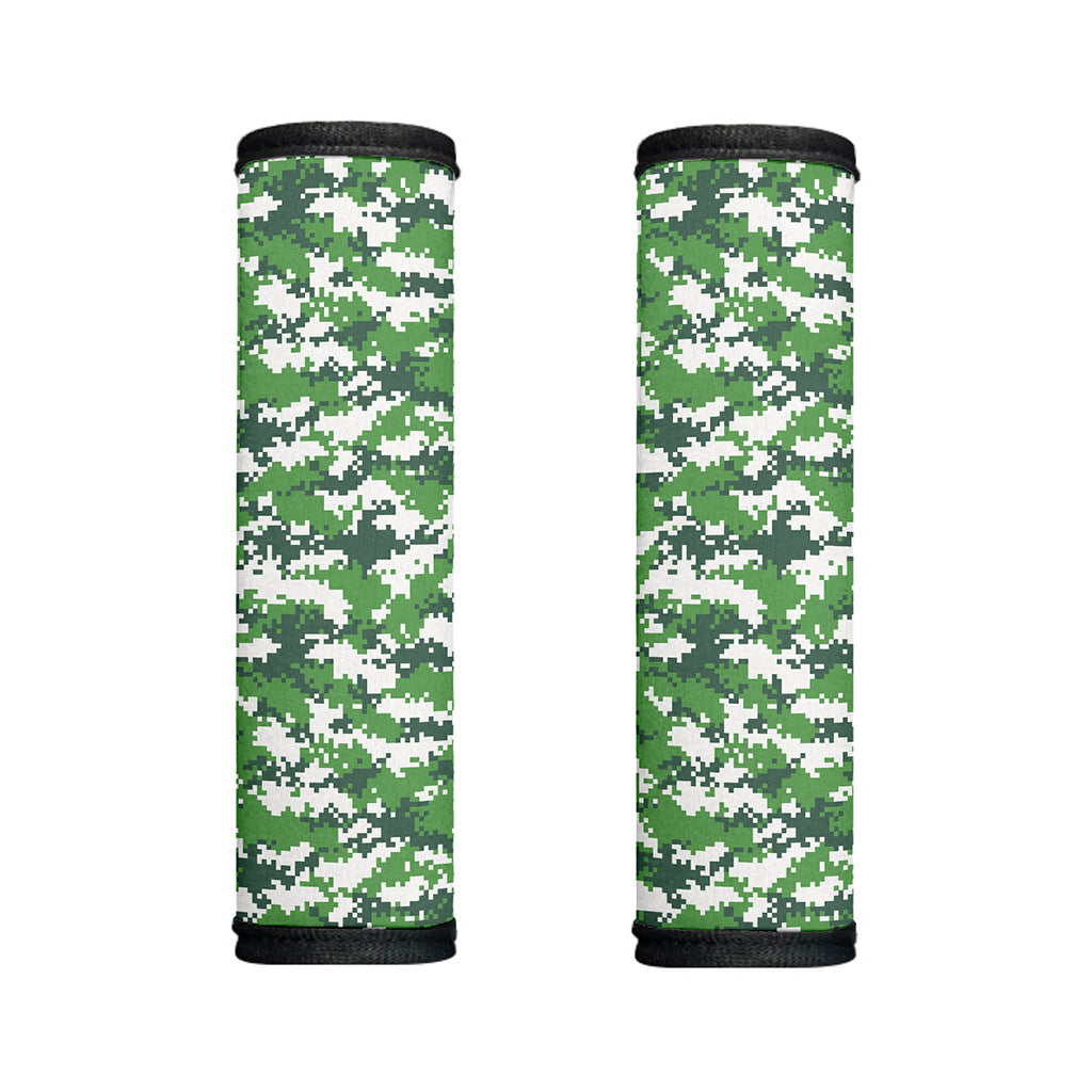 Green And White Digital Camo Print Handle Covers