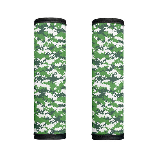 Green And White Digital Camo Print Handle Covers