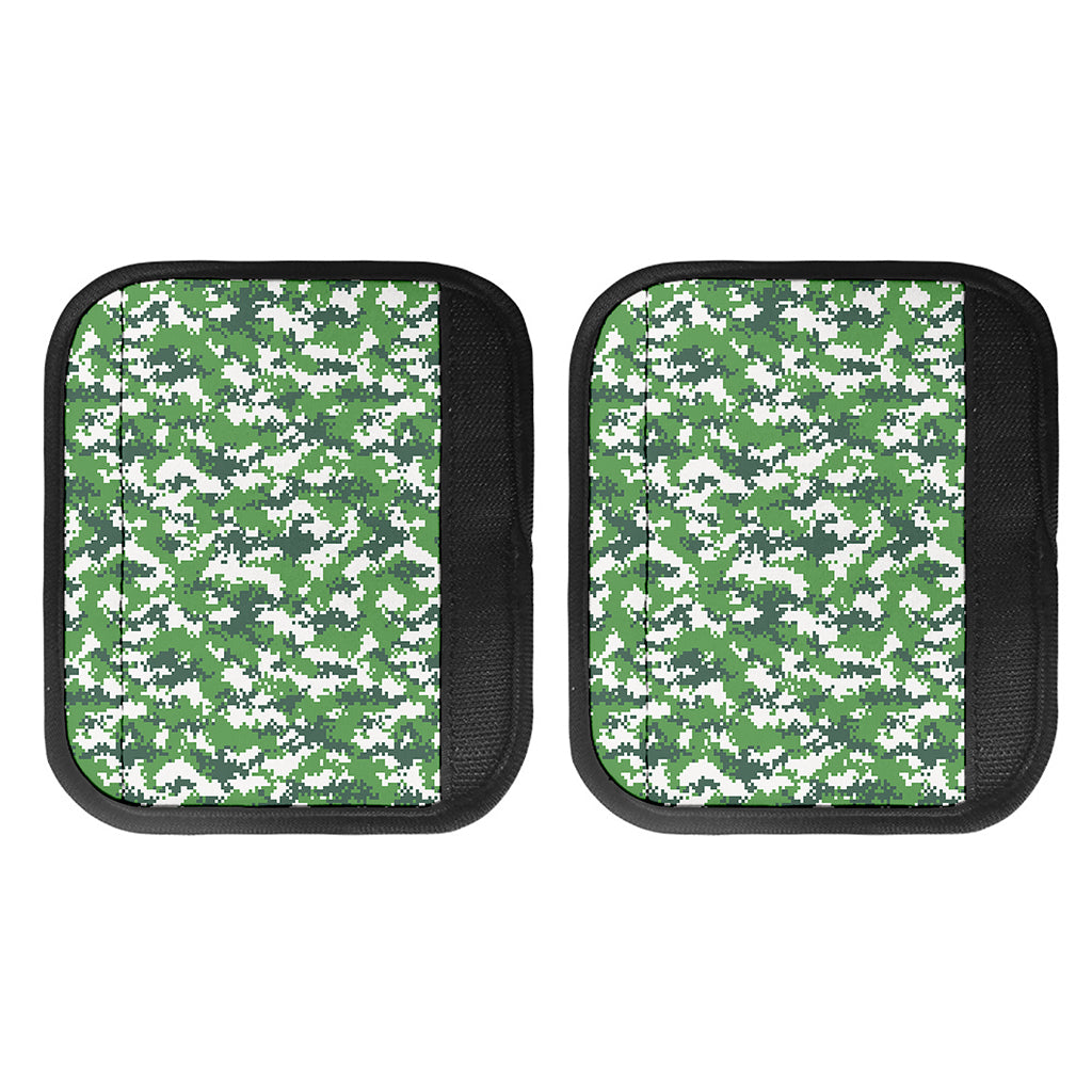 Green And White Digital Camo Print Handle Covers