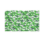 Green And White Digital Camo Print Polyester Flag