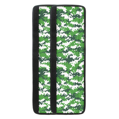 Green And White Digital Camo Print Refrigerator Handle Covers
