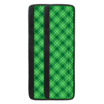 Green And White Plaid Pattern Print Refrigerator Handle Covers