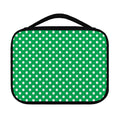 Green And White Polka Dot Pattern Print Classic Bible Case