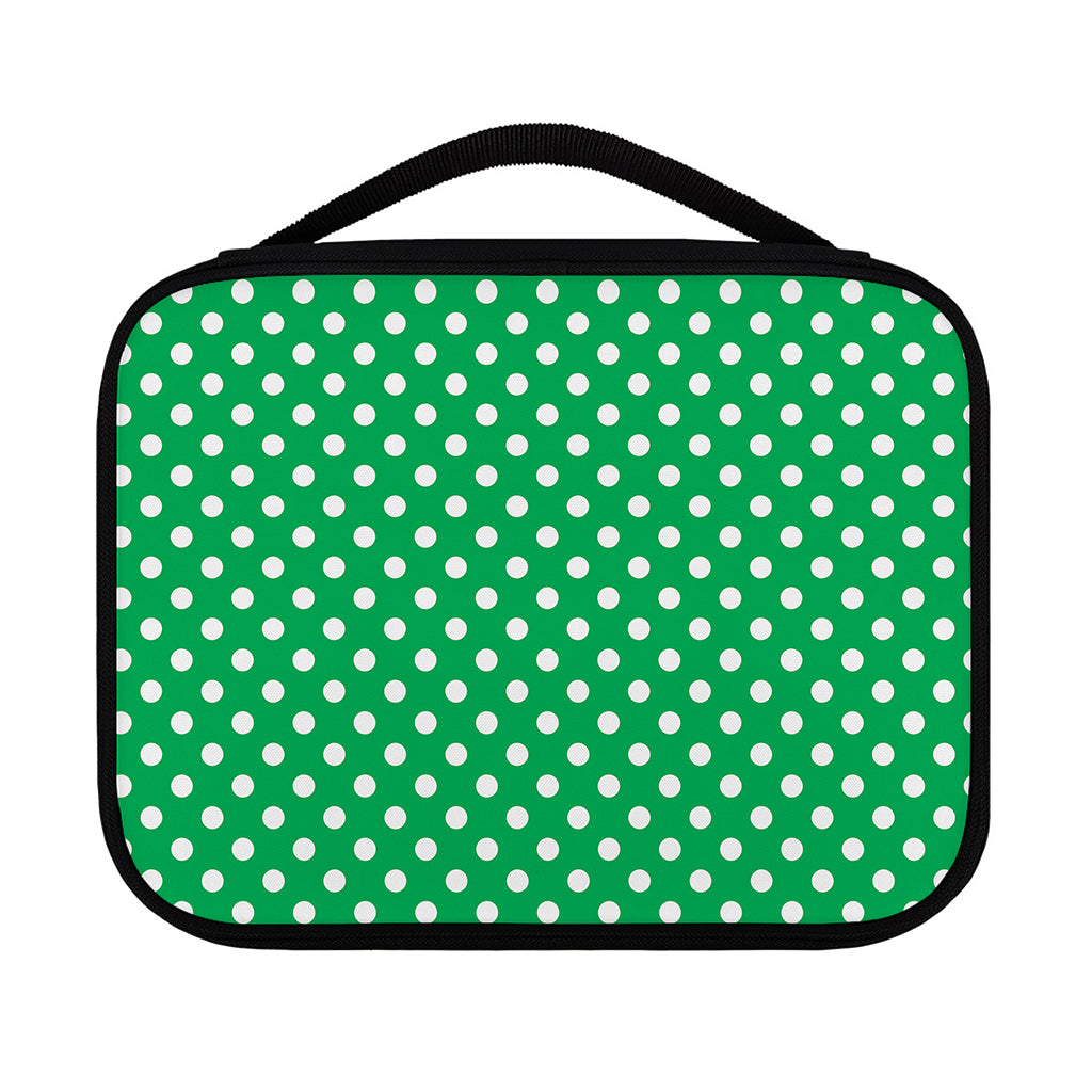 Green And White Polka Dot Pattern Print Classic Bible Case