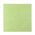 Green And White Striped Pattern Print Silk Bandana
