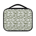Green And White Tiger Stripe Camo Print Classic Bible Case